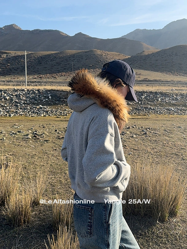 毛邊衛衣連帽衫_BDHL7912