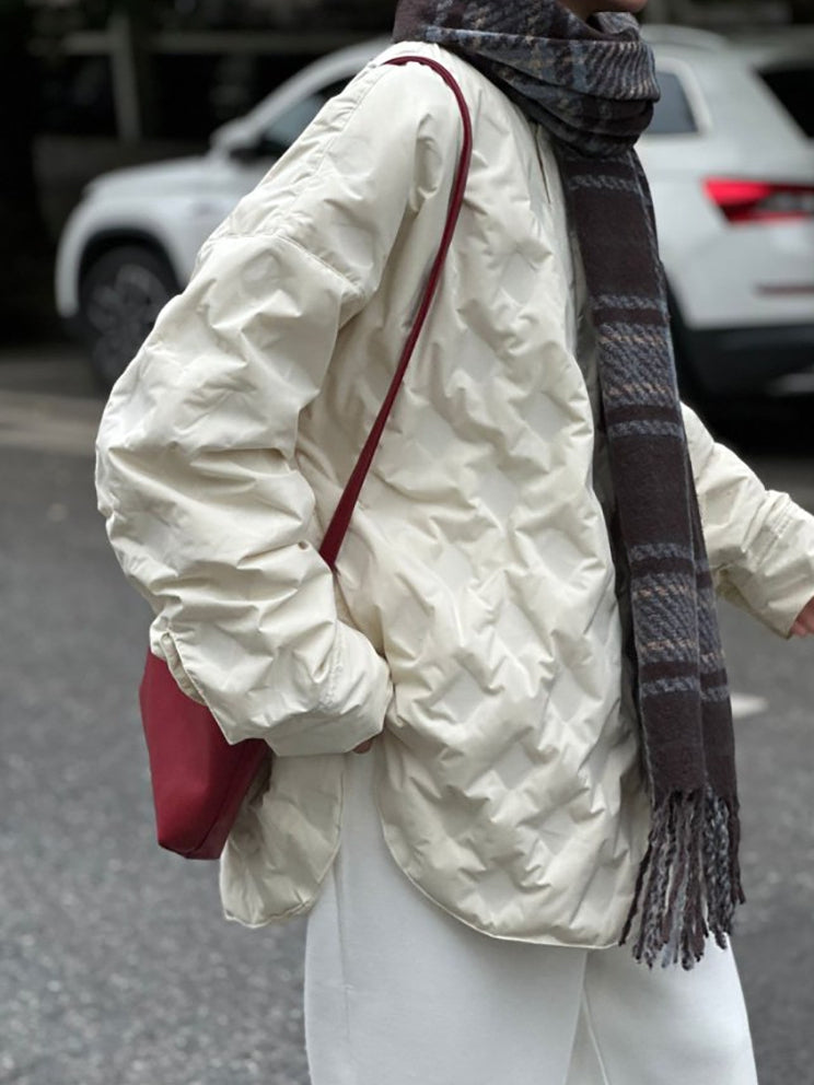 圓領套頭羽絨外套_BDHL8134