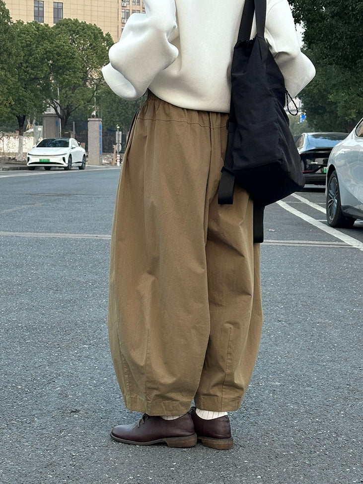 Tucked Balloon Pants_BDHL8152