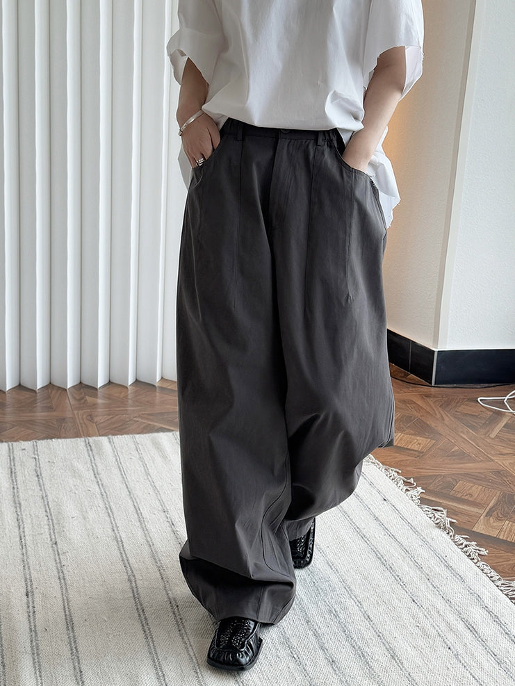 Loose-Fitting Wide Pants_BDHL7050