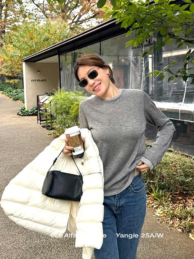 Two-Piece Style Long-Sleeved Shirt_BDHL8003