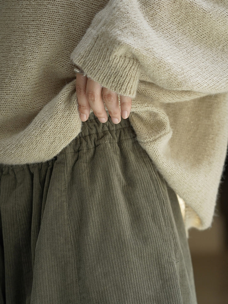 Corduroy Wide-Leg Pants_BDHL7772