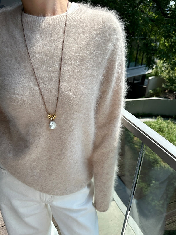 Slouchy Brushed Knit Tops_BDHL7846