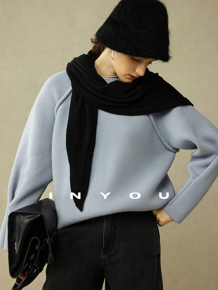 Thick Leg-Of-Matton Sleeve Knit_BDHL6789