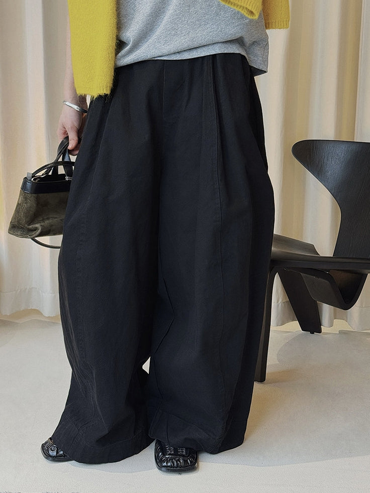 Side-Strap Wide-Leg Pants_BDHL8151