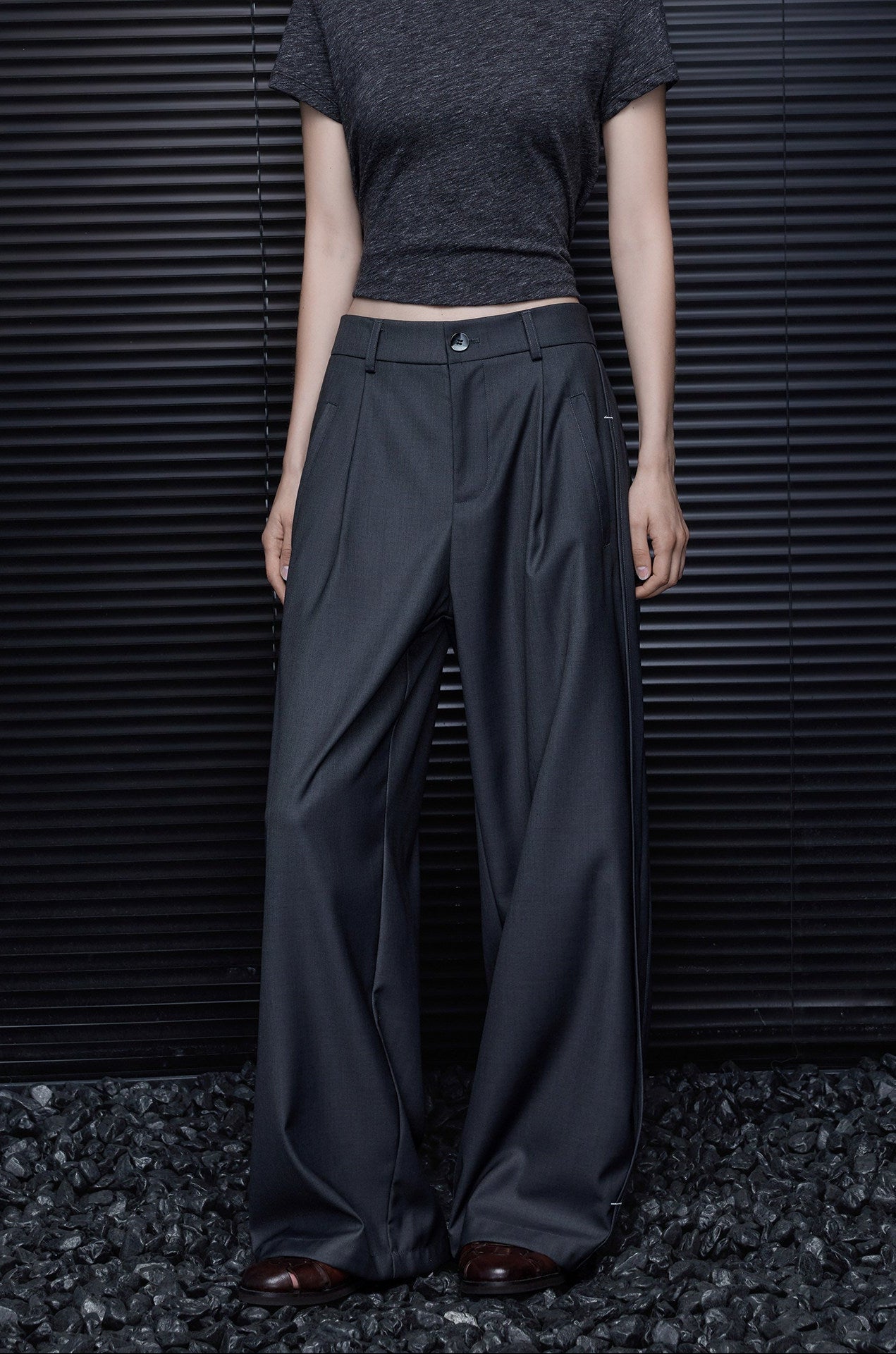 Vintage Relaxed Straight Trousers_BDHL8274