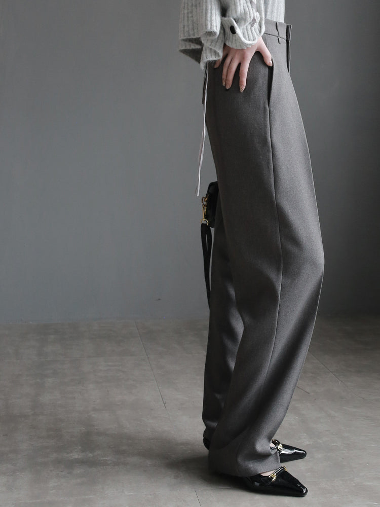 High Mop Straight Pants_BDHL7018