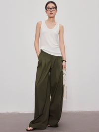 High Waist Mode Wide Pants_BDHL5879