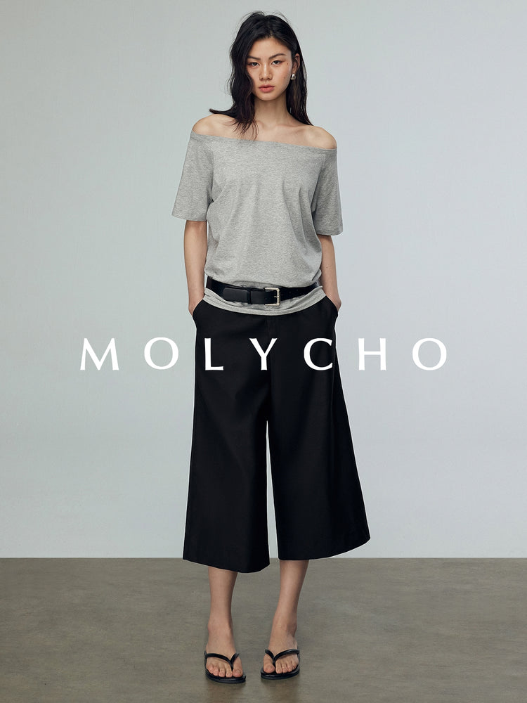 Relaxed Off-The-Shoulder Tops_BDHL7393