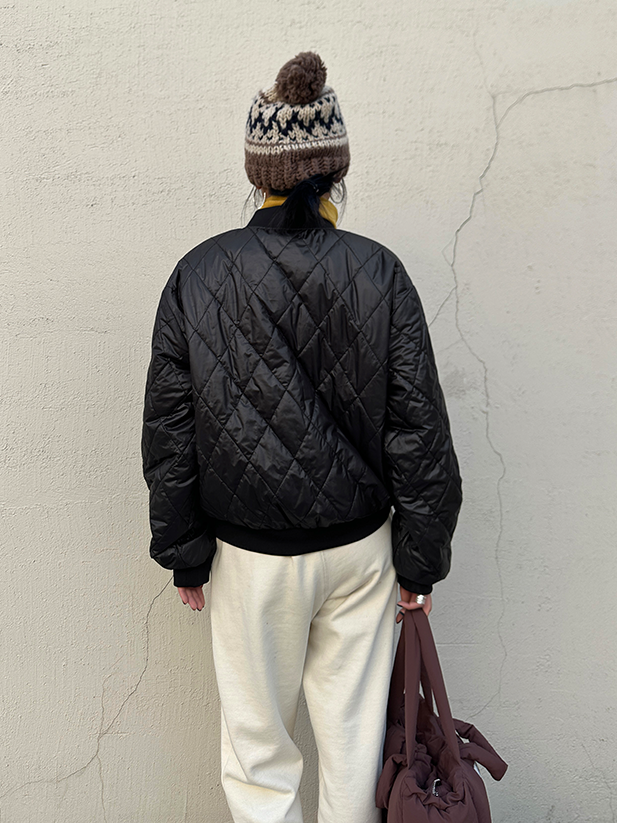 Loose Quilted Baseball Jacket_BDHL6929