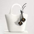 Calla Lily Leather Bag Charm_BDHL8430
