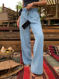 Thin High Waist Loose Wide Leg Jeans_BDHL6004