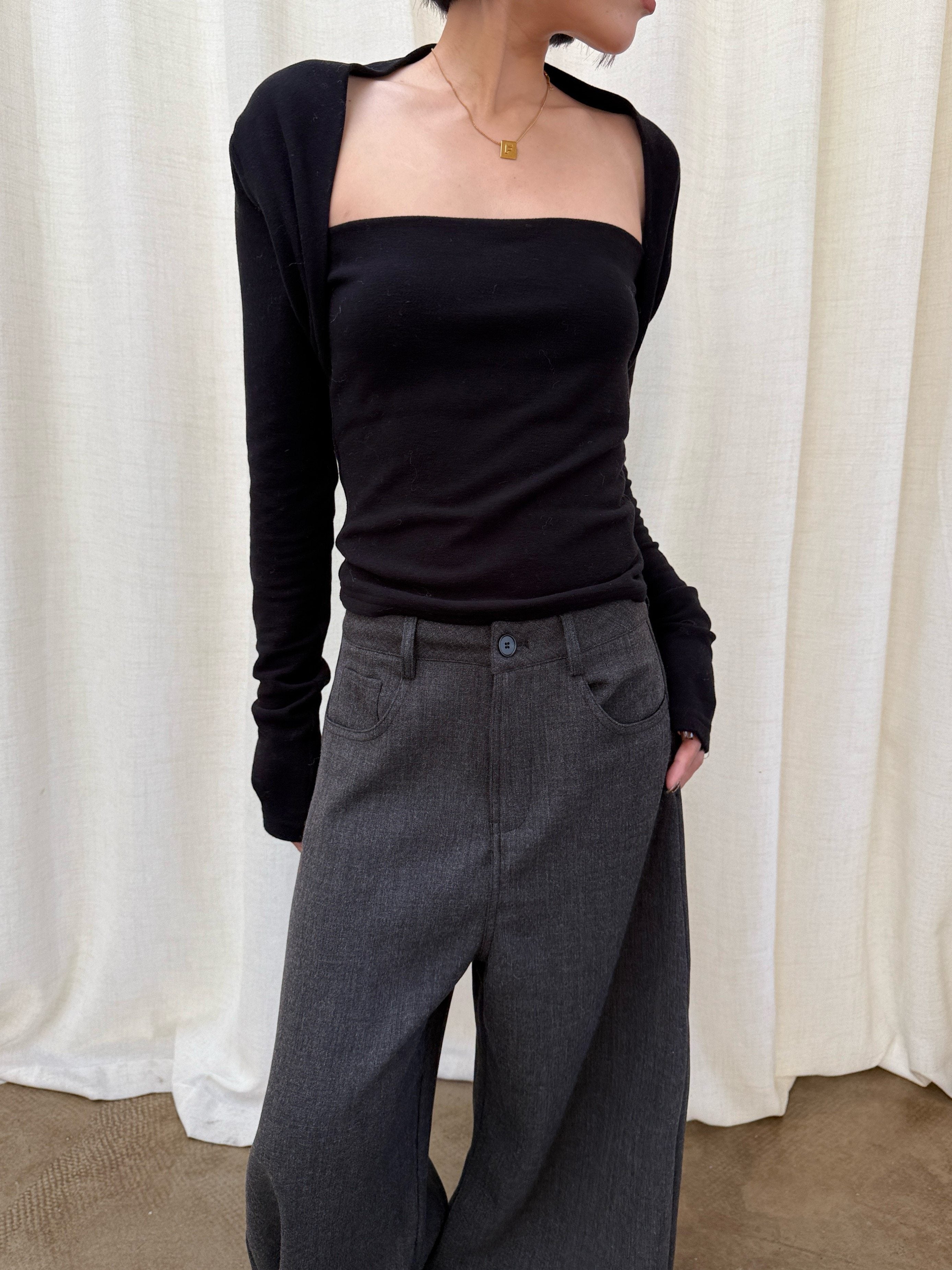 Curved Wide-Leg Pants_BDHL8112