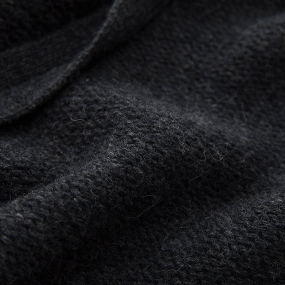 Dark Gray Loose Large Knit_BDHL6745
