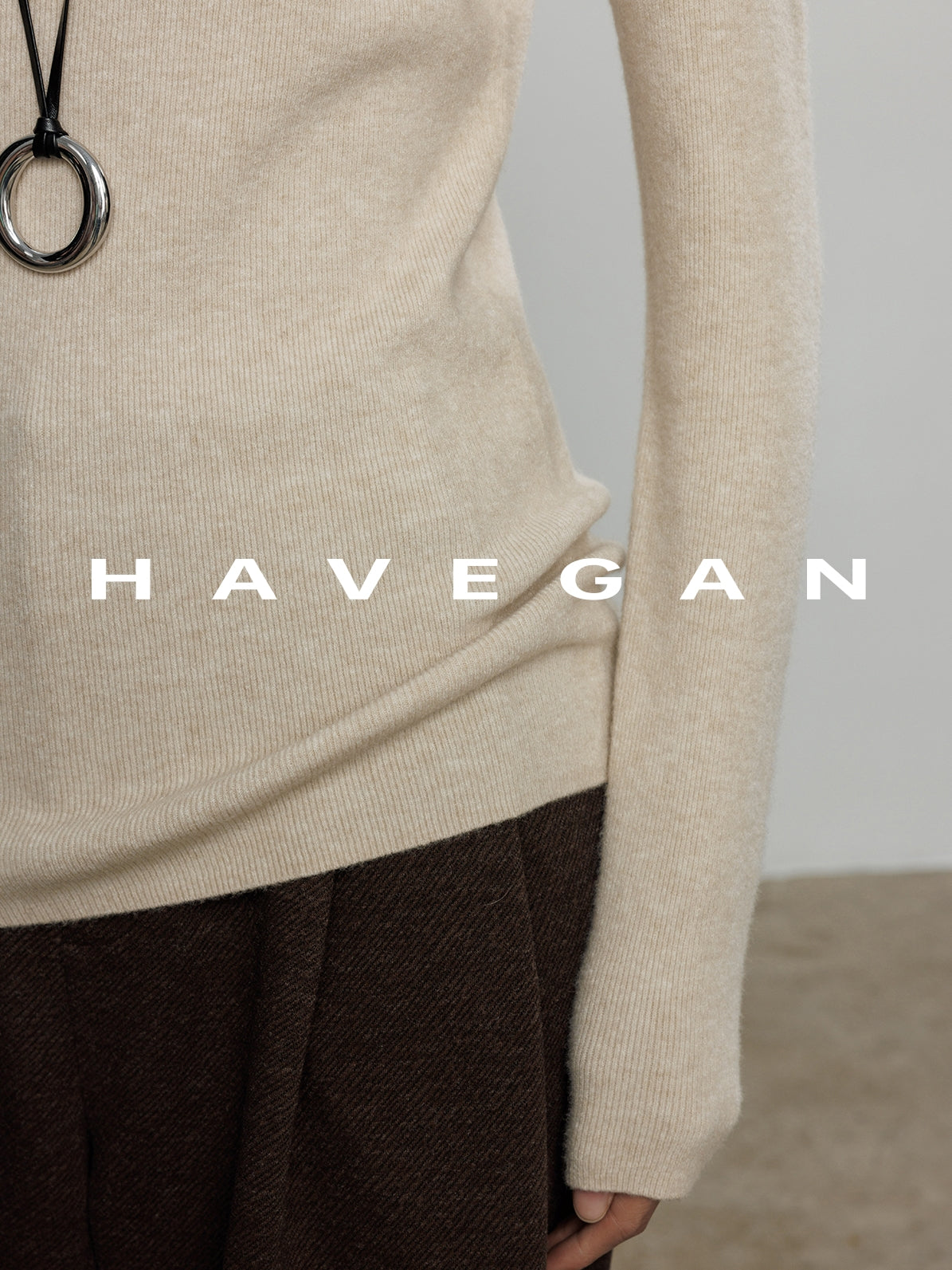 磨毛高腰闊腿褲_BDHL7962