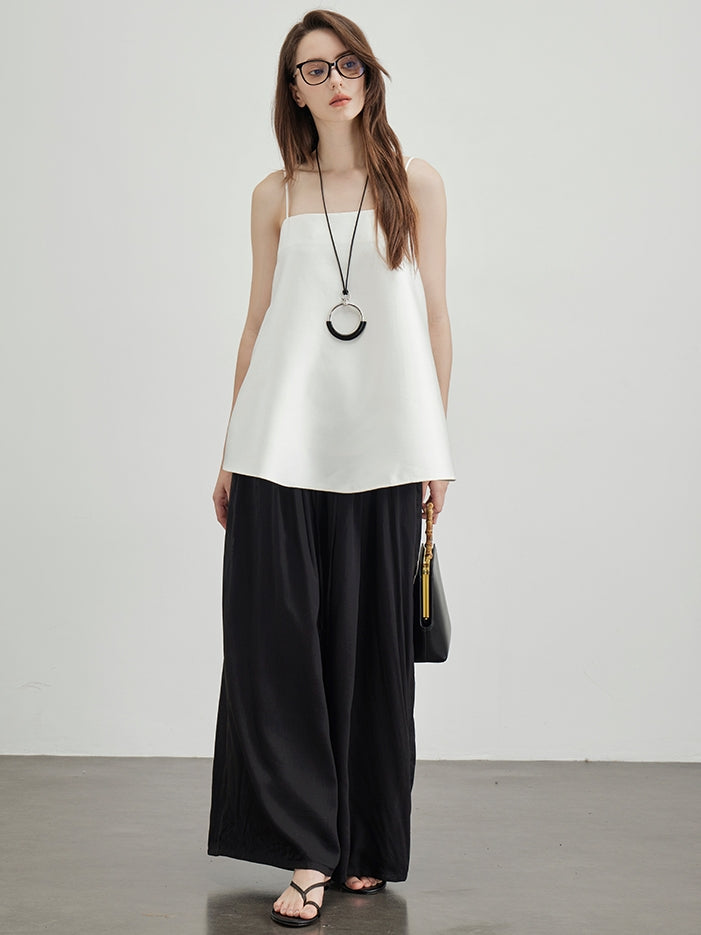 Shiny Tube Top Camisole_BDHL7601