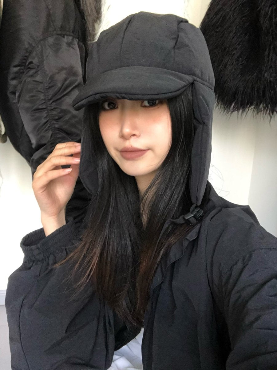 加厚護耳飛行員帽_BDHL8483
