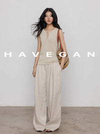 High-Waisted Mopping Pants_BDHL7369