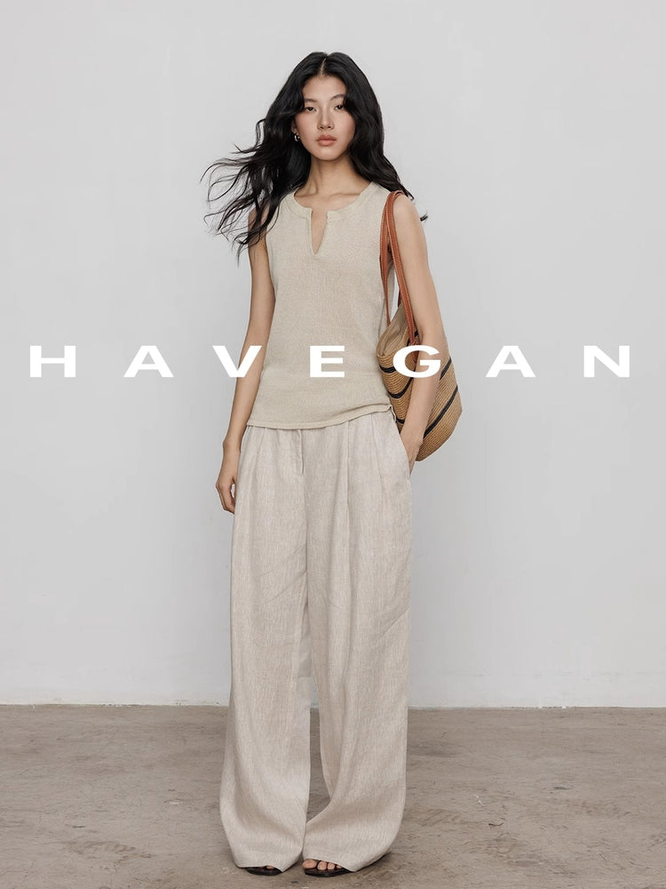 High-Waisted Mopping Pants_BDHL7369