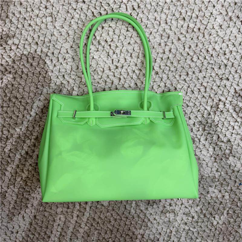 Large Jelly TPU Structured Handbag_BDHL8304
