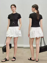 Reverse Stitch Slim Tops_BDHL7286