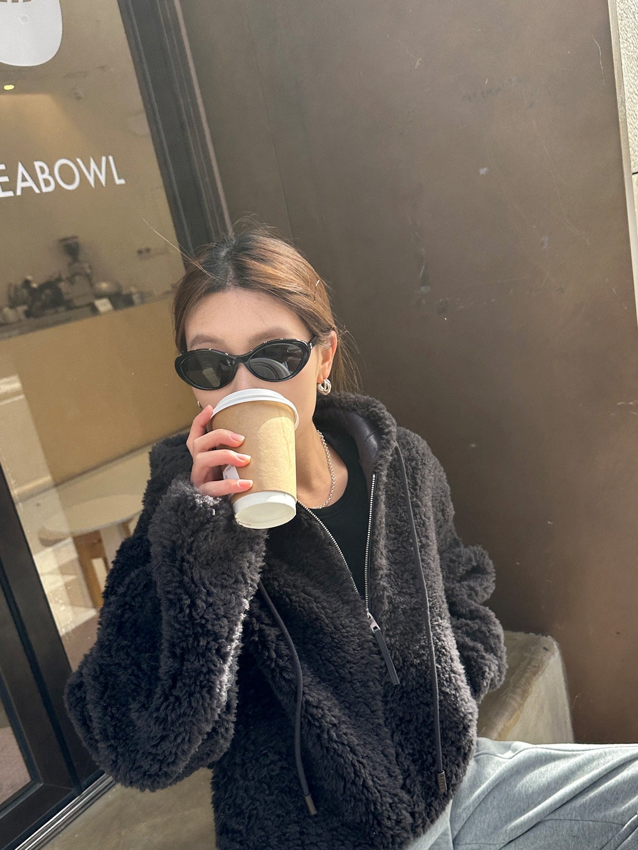 Hooded Zip-Up Short Jacket_BDHL8046