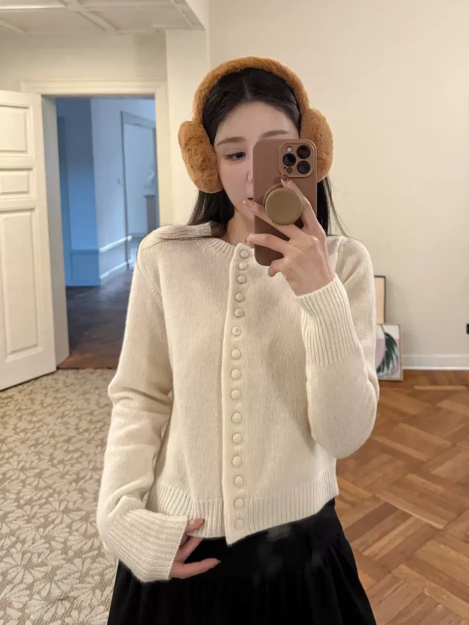 Simple Knit Cardigan_BDHL8101