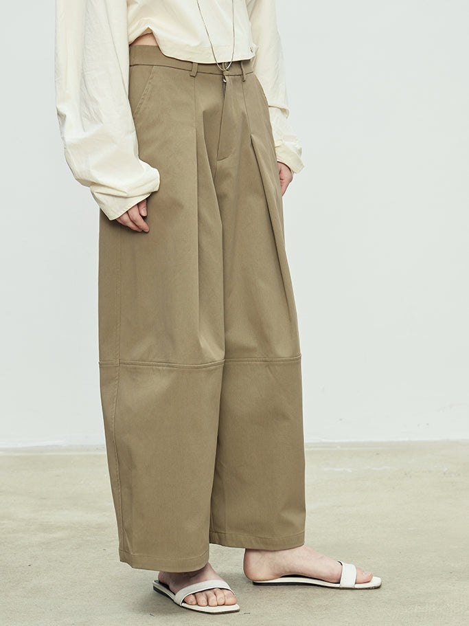 Loose-Fitting Silhouette Wide Pants_BDHL7081