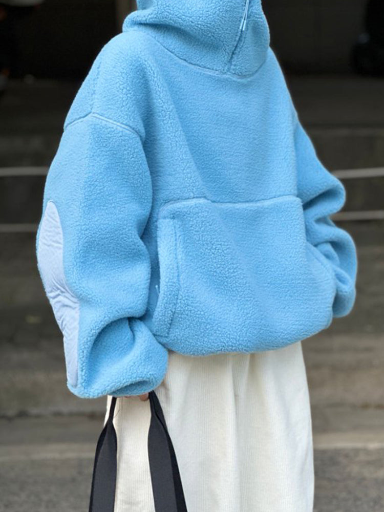 Thick Silhouette Hooded Fleece_BDHL7775