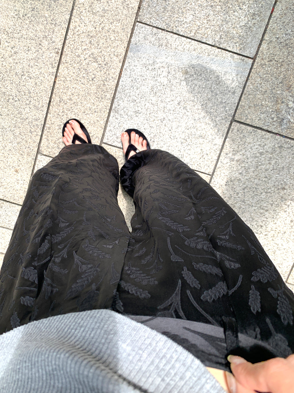 Acetate Jacquard Wide-Leg Cropped Pants_BDHL8334