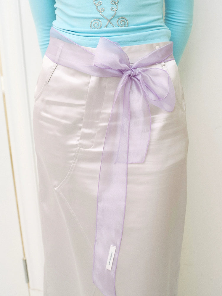 Slender Sheer Silk Scarf_BDHL7445