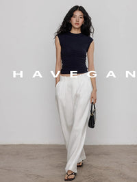 Short Vest Or Straight Pants_BDHL7382