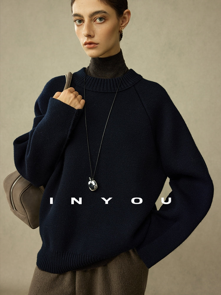 Thick Leg-Of-Matton Sleeve Knit_BDHL6789