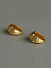 Simple Clip Ear Clips or Pierced Earrings_BDHL7466