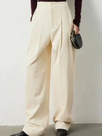 High-waisted corduroy pants_BDHL5304