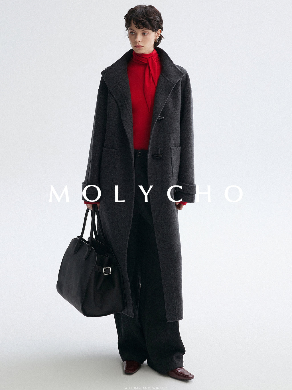 高領繫帶上衣_BDHL7951