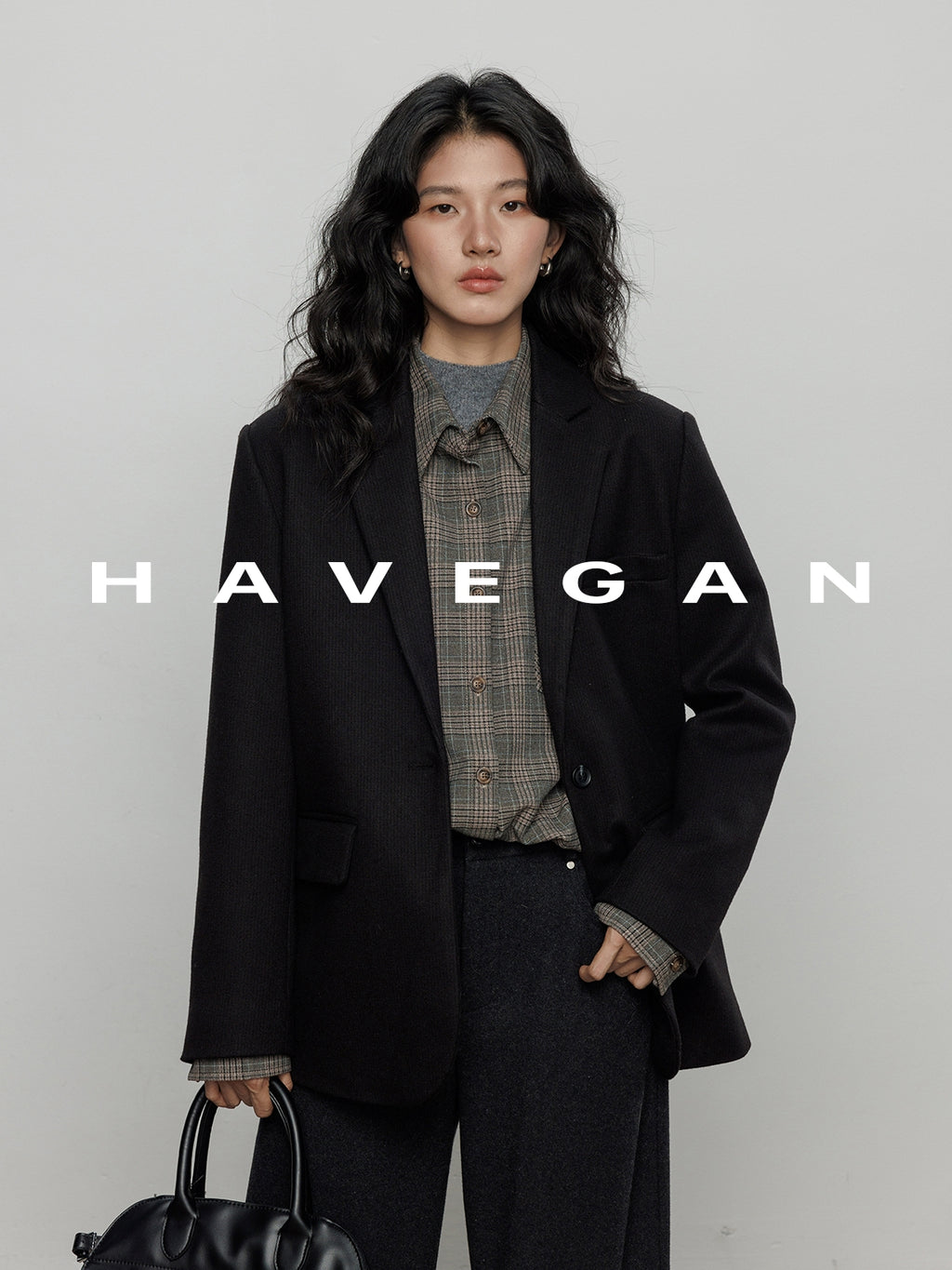 抓絨西裝外套_BDHL7969