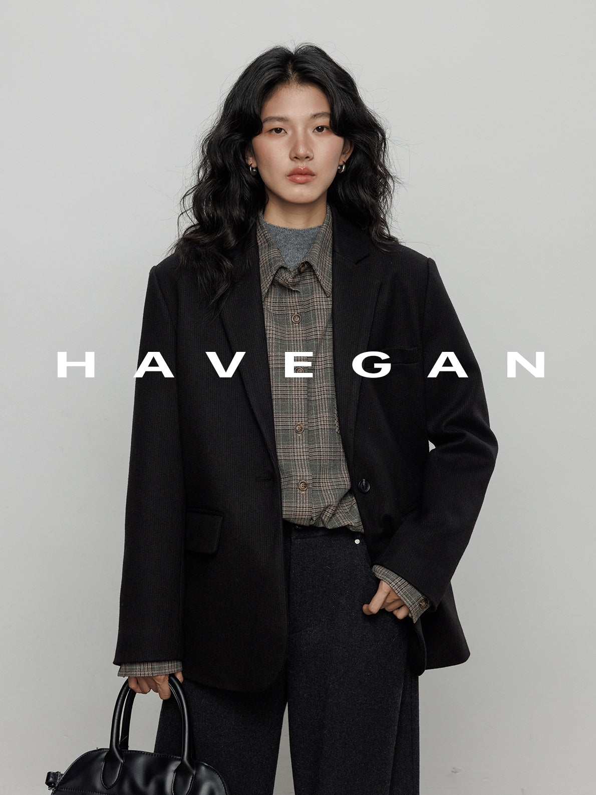 抓絨西裝外套_BDHL7969