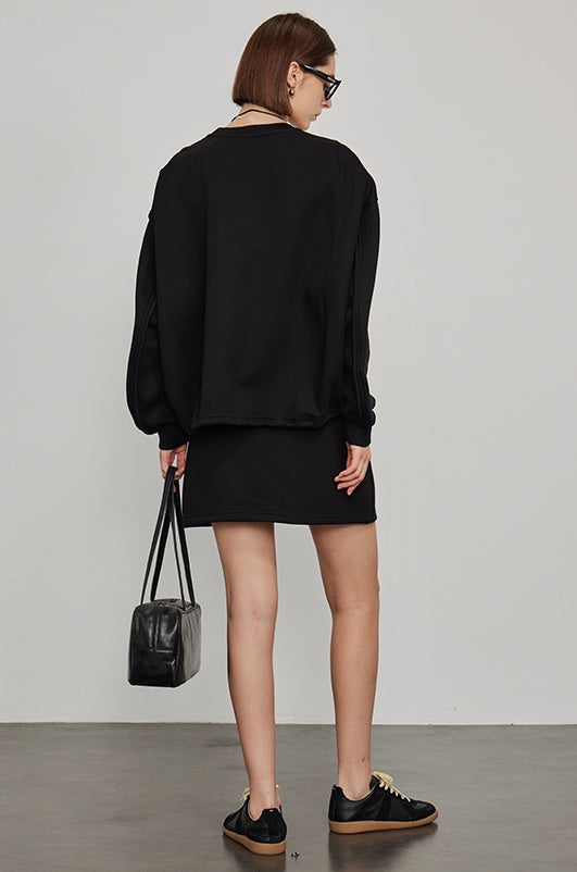 Loose Sweat Tops or Skirt or Pants_BDHL6467