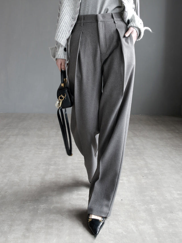 High Mop Straight Pants_BDHL7018