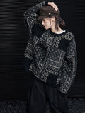 Round-Neck Knitted Cardigan_BDHL7864