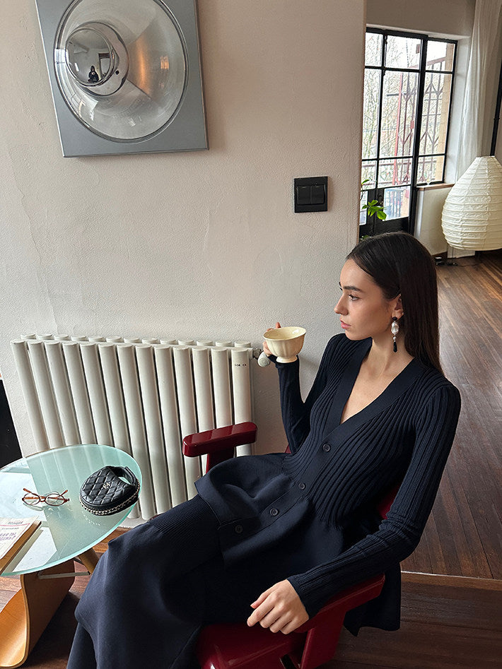 彈性針織開襟衫或褲子_BDHL8055