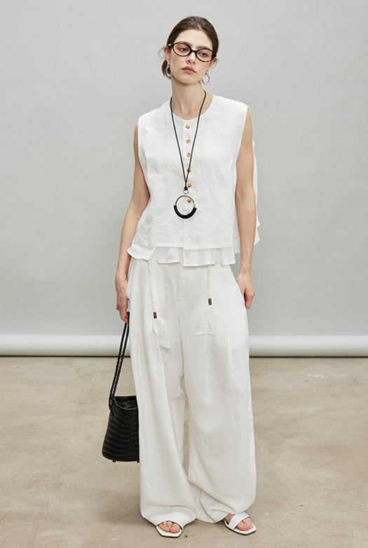 Fake Two-Piece Short Vest_BDHL7189