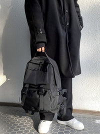 Large Capacity Black Backpack_BDHL6218