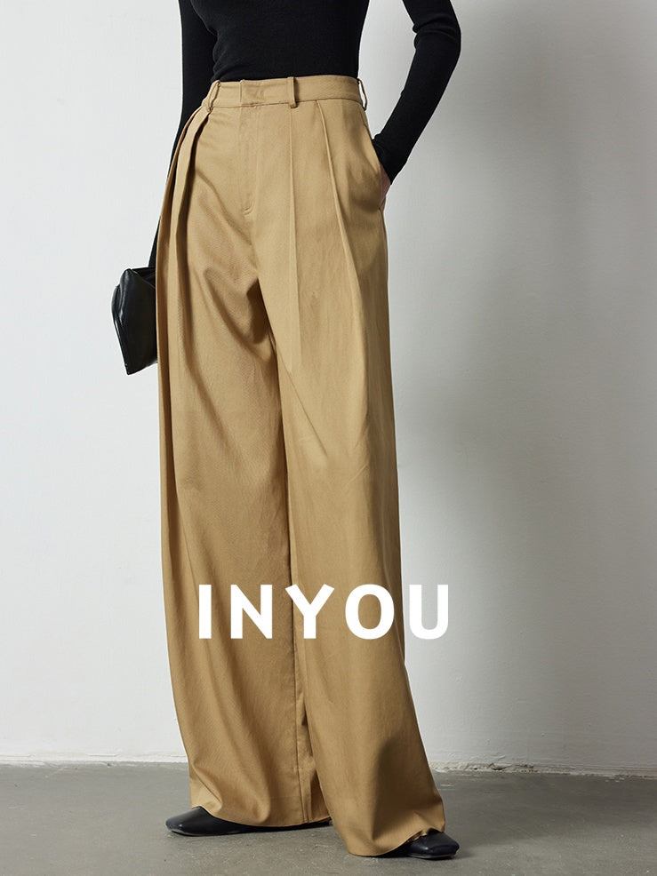 Draped Pressed Wide-Leg Pants_BDHL6392