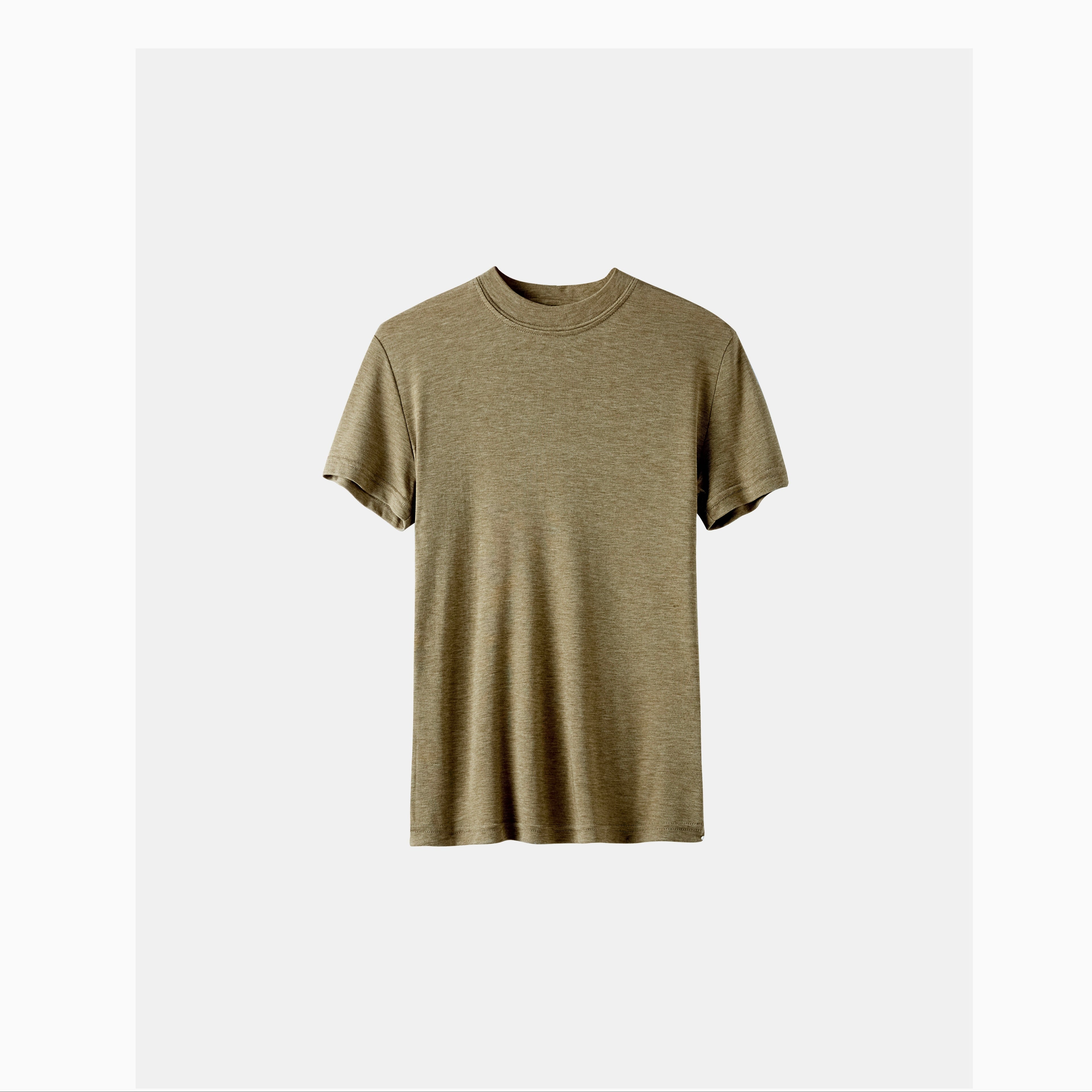 Silk-Blend Slim Crew-Neck Top_BDHL8339