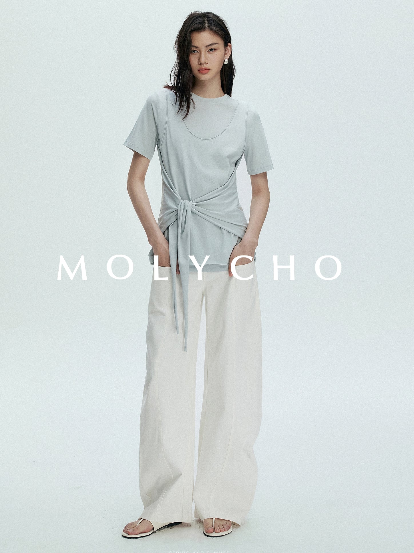 Two-Piece Short-Sleeved T-Shirt_BDHL7387
