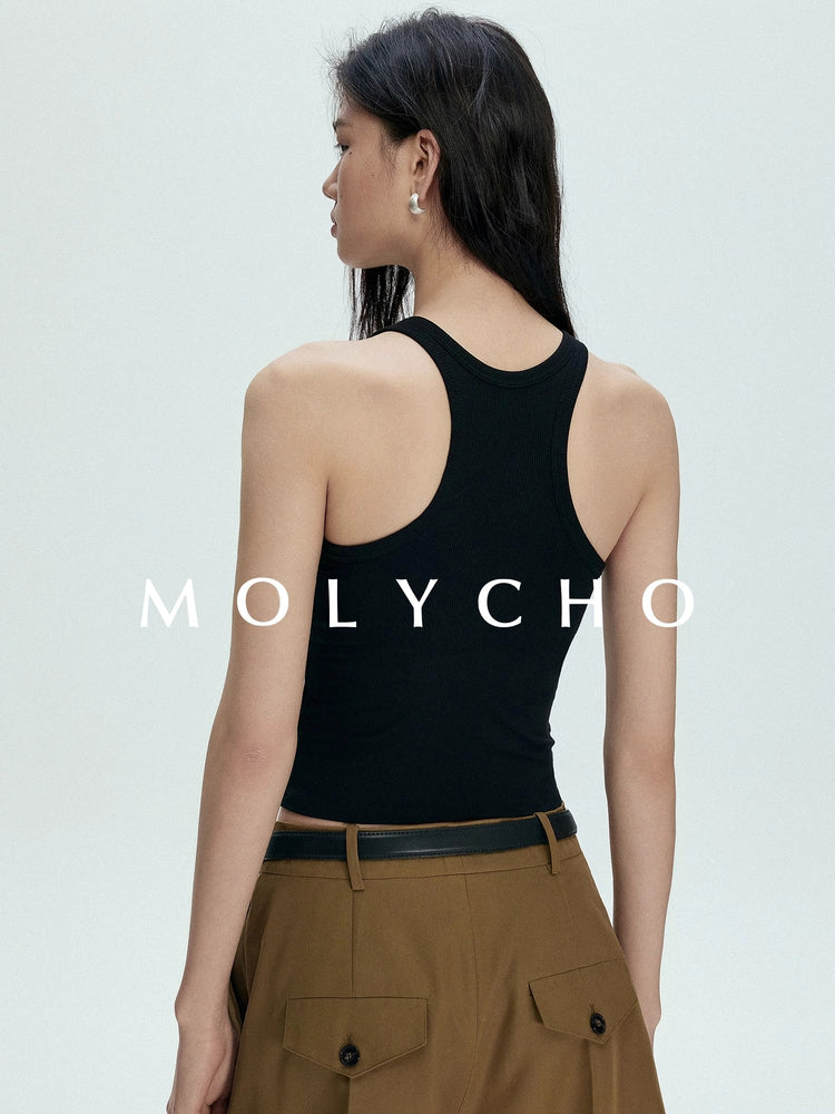 Padded Short Tank Top_BDHL7423