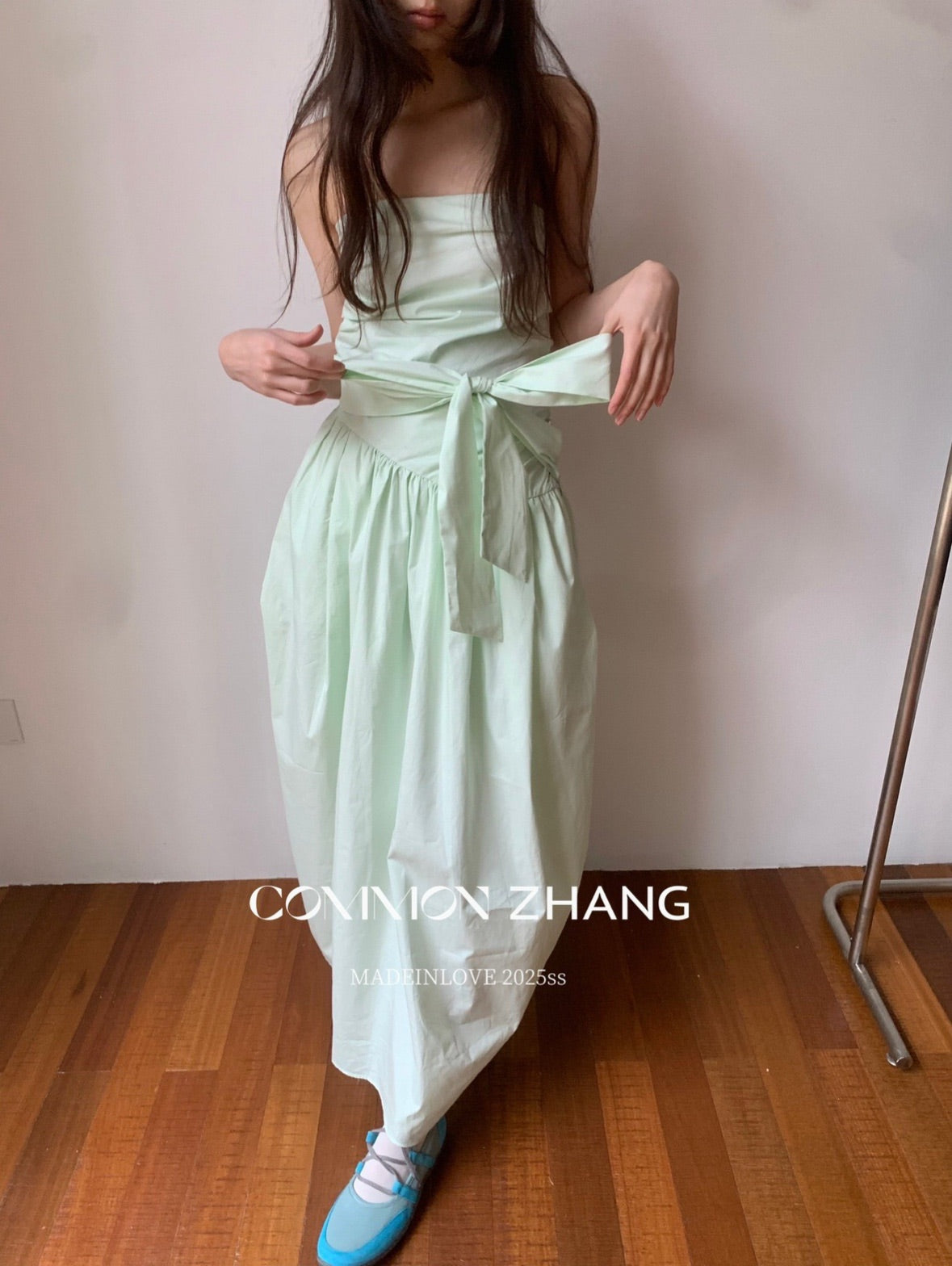 Ribbon A-Line Tube Top Dress_BDHL7565