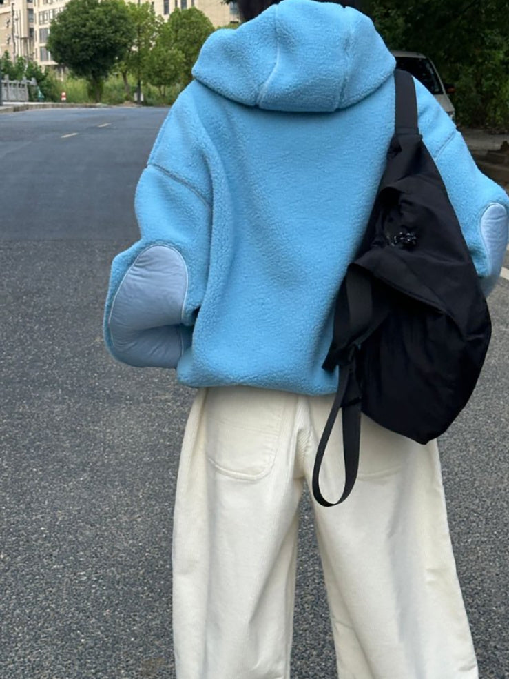 Thick Silhouette Hooded Fleece_BDHL7775
